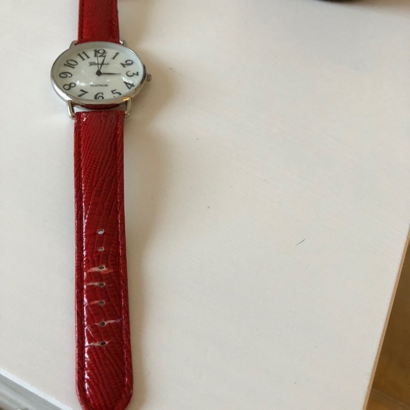 Red watch from Charming Charlie! - Picture 2 of 3